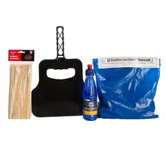 Portable BBQ Grill Set, Galva-5pcs (5 Pc.)
