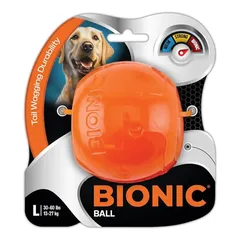 Hagen Bionic Large Dog Ball (8.2 cm, Orange)