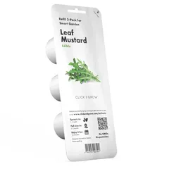 Click & Grow Leaf Mustard Plant Pods (3 Pc.)