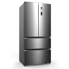 Hoover Freestanding French Door Refrigerator Inverter, HFD-K670-S (670 L)