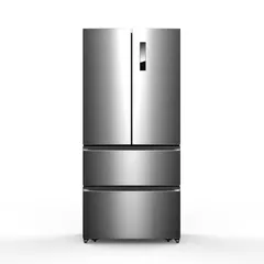Hoover Freestanding French Door Refrigerator Inverter, HFD-K670-S (670 L)