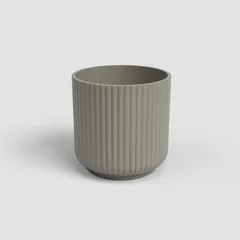 Artevasi Luna Plant Pot (Taupe, 12 cm)