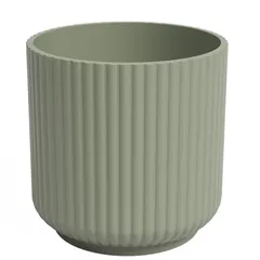 Artevasi Luna Plant Pot (Green, 15 cm)