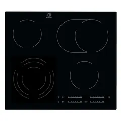 Electrolux Built-In 4-Zone Ceramic Electric Hob, EHR64441CK