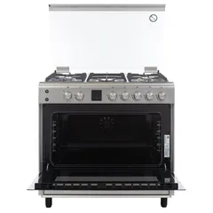 Hoover Freestanding 5-Burner Full Gas Cooker W/Oven, HGC-V95G-S (90 x 60 cm, 100 L)