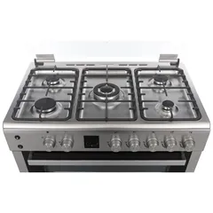 Hoover Freestanding 5-Burner Full Gas Cooker W/Oven, HGC-V95G-S (90 x 60 cm, 100 L)