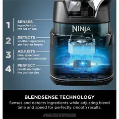 Ninja Detect Duo® Power Blender Pro + Single Serve, TB301ME (2.1 L, 1800 W)