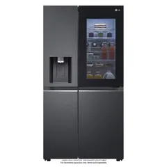 LG Freestanding Side-by-Side InstaView™ Refrigerator, Gr-X267CQEW