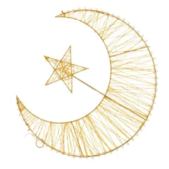 Oasis Flat Moon with Stars Decor (30 cm)