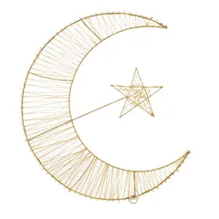 Oasis Flat Moon with Stars Decor (40 cm)