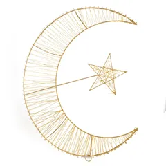 Oasis Flat Moon with Stars Decor (40 cm)