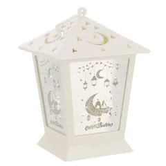 Oasis Lantern Mirror Surface Decor (11.5 x 11.5 x 17 cm)