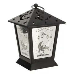 Oasis Lantern Mirror Surface Decor (11.5 x 11.5 x 17 cm)