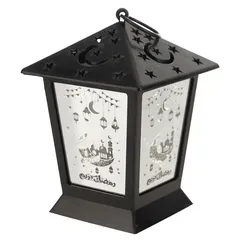 Oasis Lantern Mirror Surface Decor (11.5 x 11.5 x 17 cm)