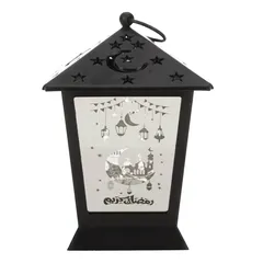 Oasis Lantern Mirror Surface Decor (11.5 x 11.5 x 17 cm)