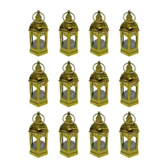 Hilalful Mini LED Lantern Ornaments Set ( 12. Pc.)