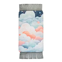 Hilalful Infinite Clouds Foam Prayer Mat (92 x 52 cm)