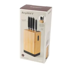 Berghoff Leo Graphite Knife Block Set (5 Pc.)