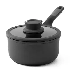 Berghoff Leo Stone+ Non-Stick Cast Aluminium Covered Sauce Pan (18 cm)