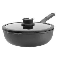 Berghoff Leo Stone+ Non-Stick Cast Aluminium Wok Pan (28 cm)