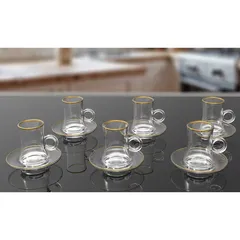 Orchid Glass Istikan Set GGK (12 Pc.)