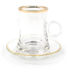 Orchid Glass Tea Set GGK (18 Pc.)