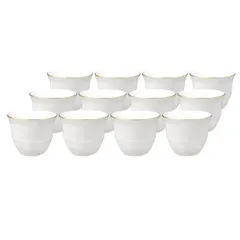 Orchid Cawa Cup Set Embossed Pearl (12 Pc.)