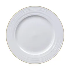 Orchid Dinner Set Embossed Ripple (32 Pc.)