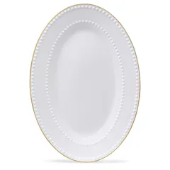 Orchid Dinner Set Embossed Pearl (32 Pc.)