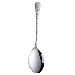 Orchid Artistic Stainless Steel Serving Spoon