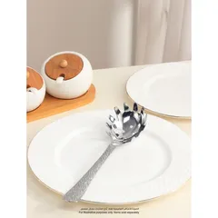 ملعقة سباغيتي مشقوقة ستانلس ستيل أرتيستيك أوركيد