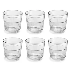 Orchid Royal Leerdam Rayo Rocks Glass Set (270 ml, 6 Pc.)