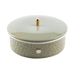 Asala Date Bowl (Medium, Olive & Gold)