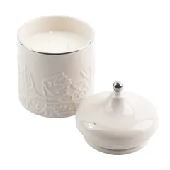 Jiwar Scented Candle ET2688 (Large, Beige)