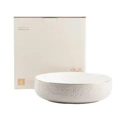 Jiwar Salad Bowl (Beige & Gold)