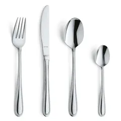 Amefa Pearl Stainless Steel Cutlery Set (Silver, 24 Pc.)