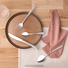 Amefa Pearl Stainless Steel Cutlery Set (Silver, 24 Pc.)