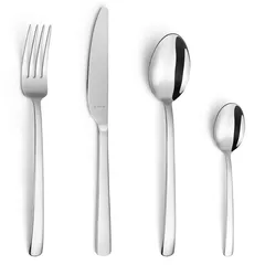 Amefa Pontis Stainless Steel Cutlery Set (Silver, 24 Pc.)