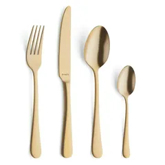 Amefa Austin Stainless Cutlery Set (Gold, 24 Pc.)