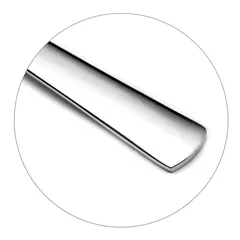 Amefa Moderno Medium Stainless Tea Spoons (Silver, 4 Pc.)