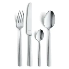 Amefa Ventura Stainless Cutlery Set (Silver, 24 Pc.)