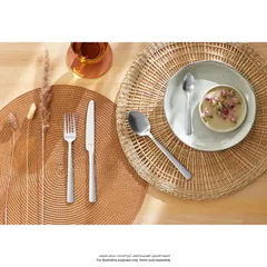 Amefa Ventura Stainless Cutlery Set (Silver, 24 Pc.)