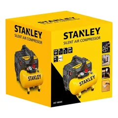 Stanley Silent Air Compressor (8 Bar, 6 L)