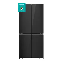 Hisense Freestanding Cross Door American Freezer Fridge, RQ5G470SBB3 (457 L)