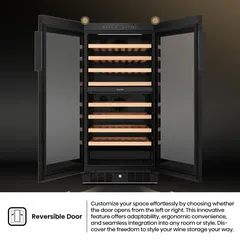 Hisense Freestanding Single Zone Beverage Cooler, RW3N230GELF (108 Bottles)