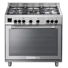 Tecnogas Superiore Freestanding 5-Burner Gas Cooker W/Oven, NG170X96G5VC (170 L, ‎60 x 90 x 85 cm)
