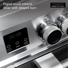 Tecnogas Superiore Freestanding 5-Burner Gas Cooker W/Oven, NG170X96G5VC (170 L, ‎60 x 90 x 85 cm)