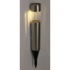 ProGarden Solar Light Stainless Steel Cylinder (Dia. 45 mm)