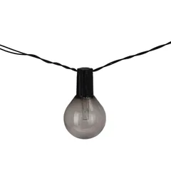 Party LED Lights with Solar Panel (Grey, 20 Pc.)