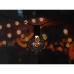 Party LED Lights with Solar Panel (Grey, 20 Pc.)